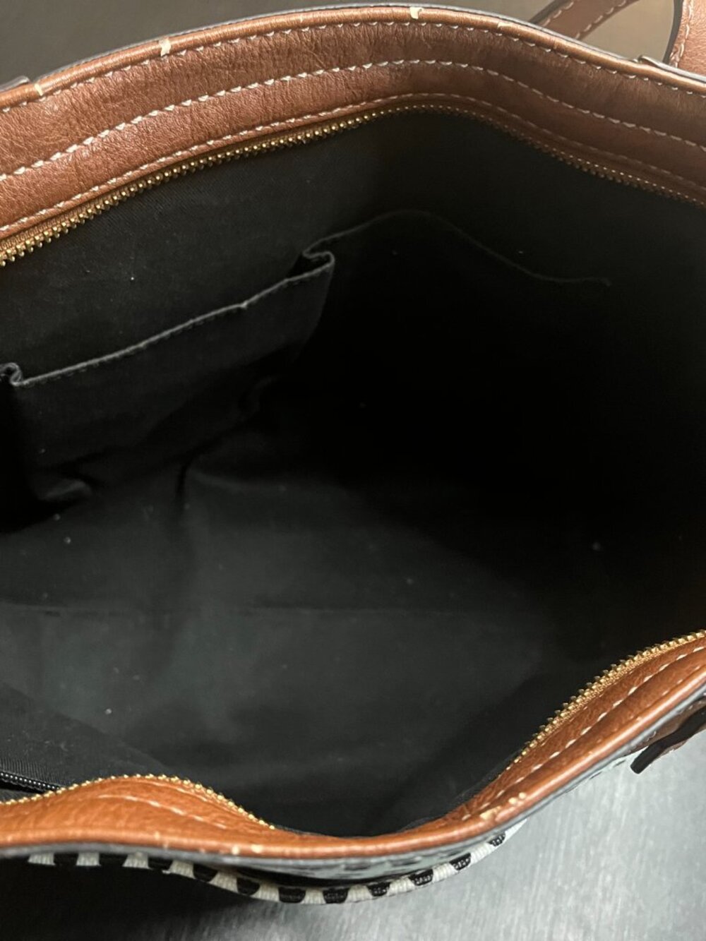 Fossil large tote - Picture 5 of 11